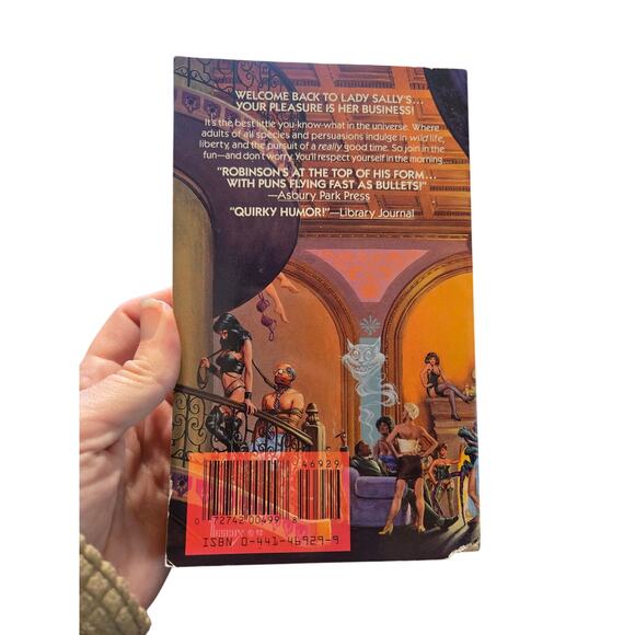 Spider Robinson LADY SLINGS THE BOOZE Callahan's Place SciFi Humor 0441469299 - Picture 7 of 7